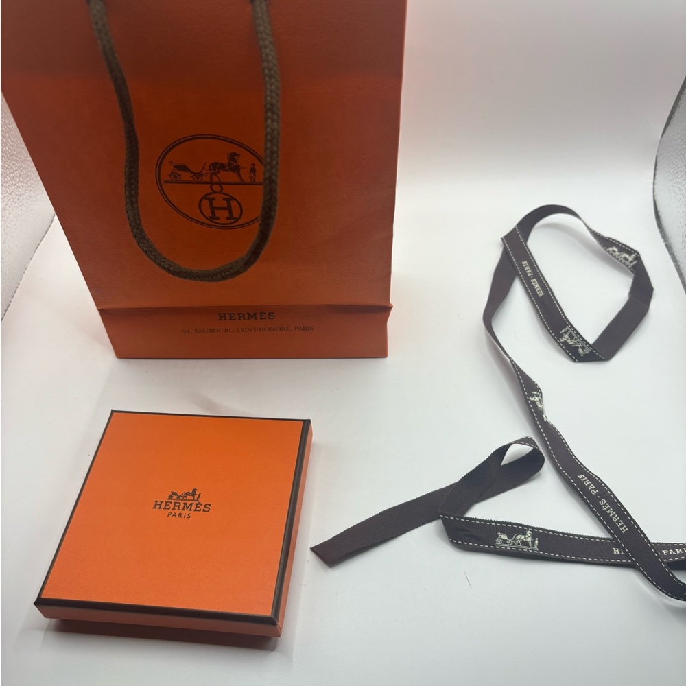 Hermes Orange and Black Jewelry Accessories
